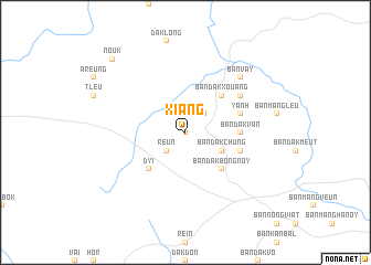 map of Xiang