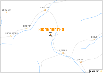 map of Xiaodongcha