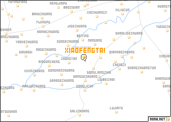 map of Xiaofengtai