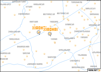 map of Xiaohai