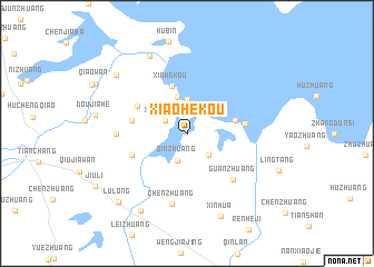map of Xiaohekou