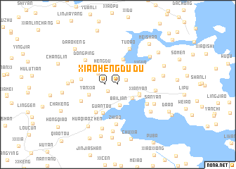 map of Xiaohengdu