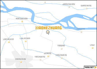 map of Xiaohezhuang