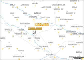 map of Xiaojian