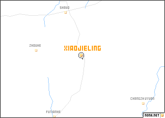 map of Xiaojieling