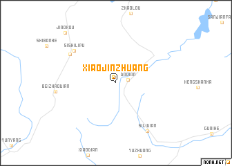 map of Xiaojinzhuang