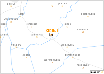 map of Xiaoji