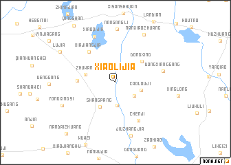 map of Xiaolijia