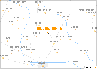 map of Xiaoliuzhuang