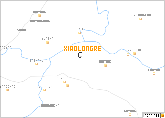 map of Xiaolongre