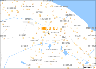 map of Xiaolutou