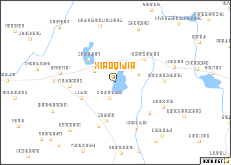 map of Xiaoqijia