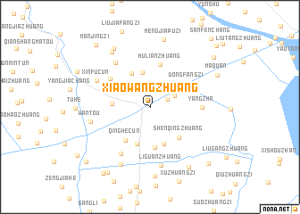 map of Xiaowangzhuang