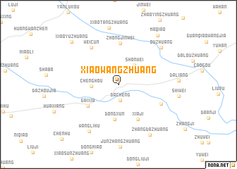 map of Xiaowangzhuang