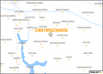 map of Xiaoyangzhuang