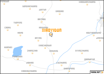 map of Xiaoyidun
