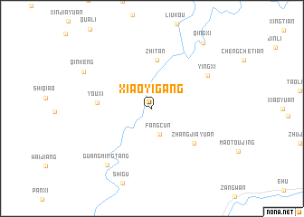 map of Xiaoyigang