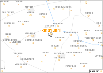 map of Xiaoyuan