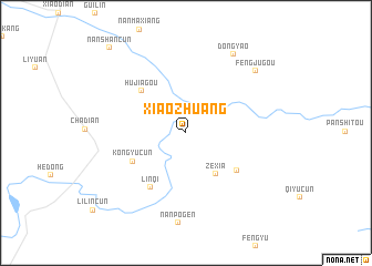 map of Xiaozhuang