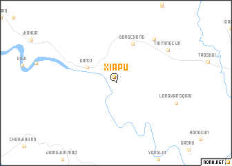 map of Xiapu