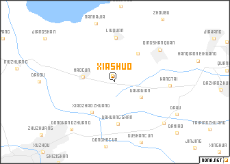 map of Xiashuo