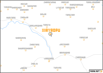 map of Xiayaopu