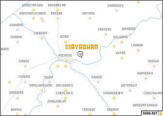 map of Xiayaowan