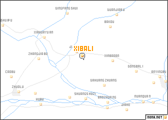 map of Xibali