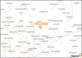 map of Xielukou