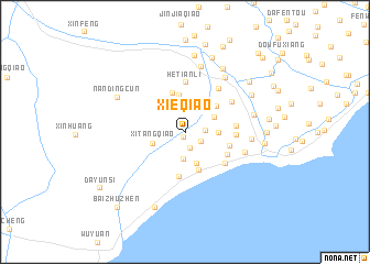 map of Xieqiao
