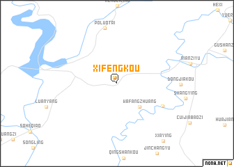 map of Xifengkou