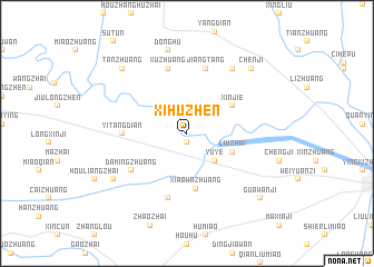 map of Xihuzhen