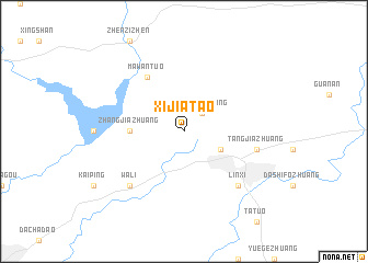 map of Xijiatao