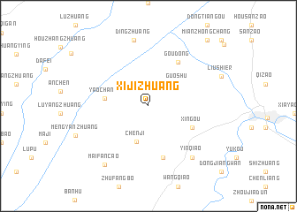 map of Xijizhuang