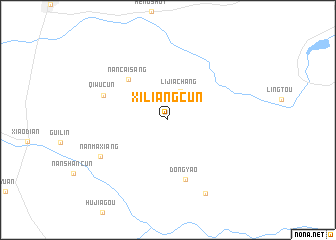 map of Xiliangcun