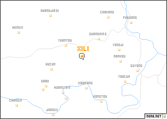 map of Xili