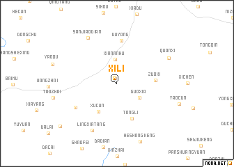 map of Xili