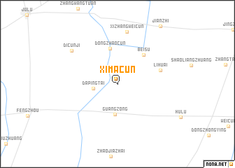 map of Ximacun