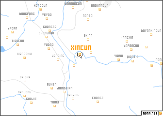 map of Xincun