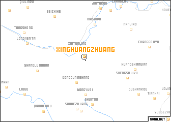 map of Xinghuangzhuang