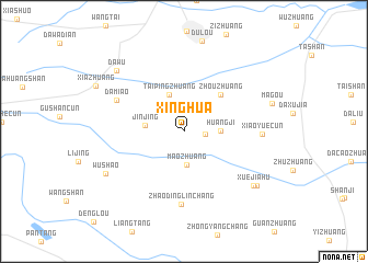 map of Xinghua