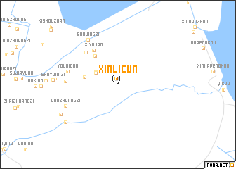 map of Xinlicun