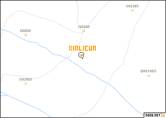 map of Xinlicun