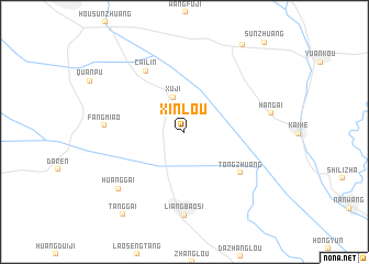 map of Xinlou