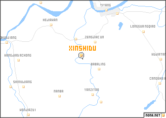 map of Xinshidu