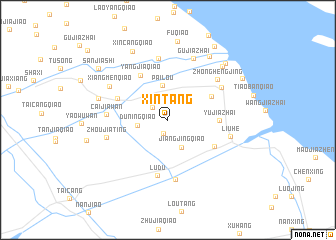 map of Xintang