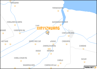 map of Xinyizhuang