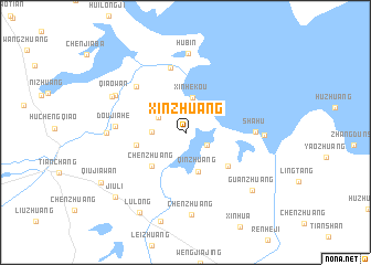 map of Xinzhuang