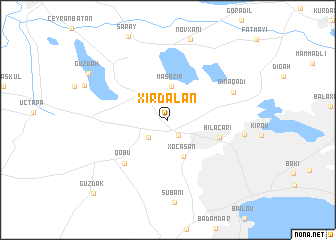 map of Xirdalan