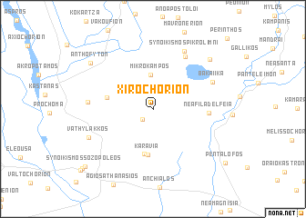 map of Xirochórion